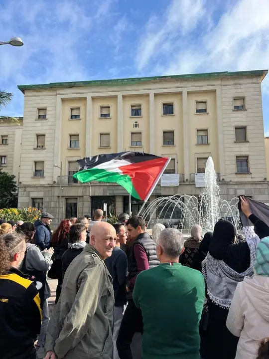 Ceuta Ya! concentraci&oacute;n Palestina