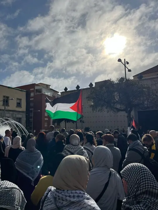 Ceuta Ya! concentraci&oacute;n Palestina