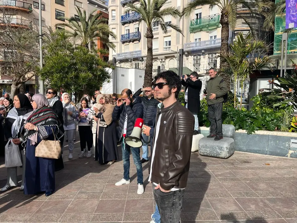 Ceuta Ya! concentraci&oacute;n Palestina