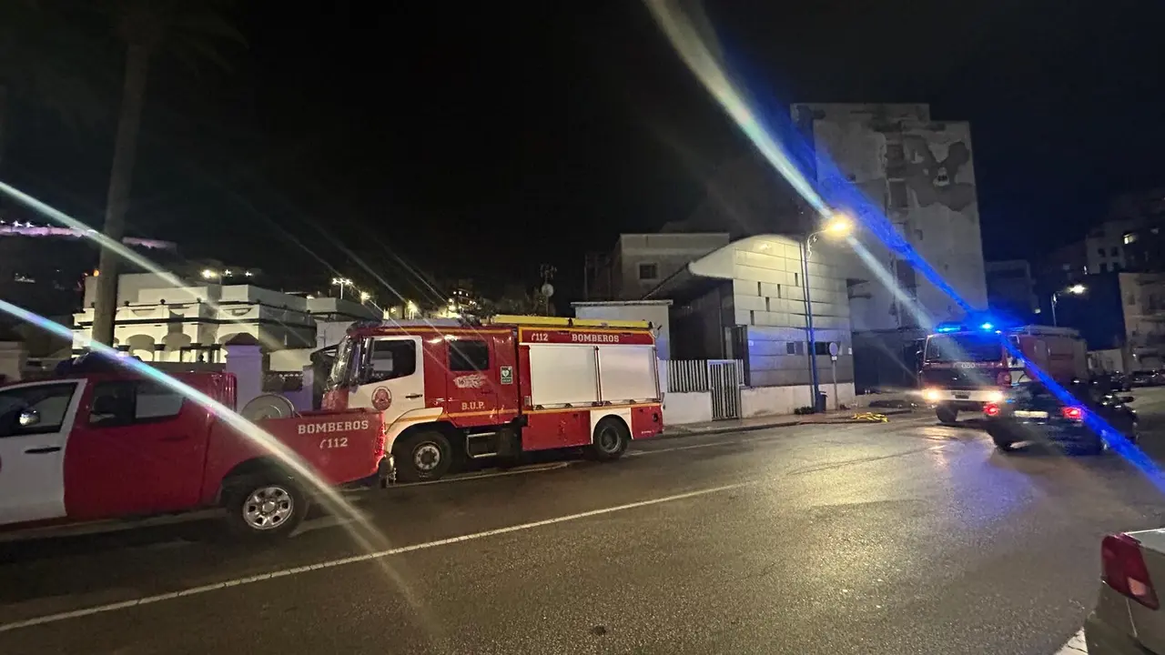 Incendio Hospital de Cruz Roja