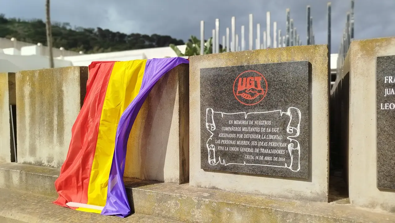 UGT Ceuta recuerda a los defensores de la II Rep&uacute;blica