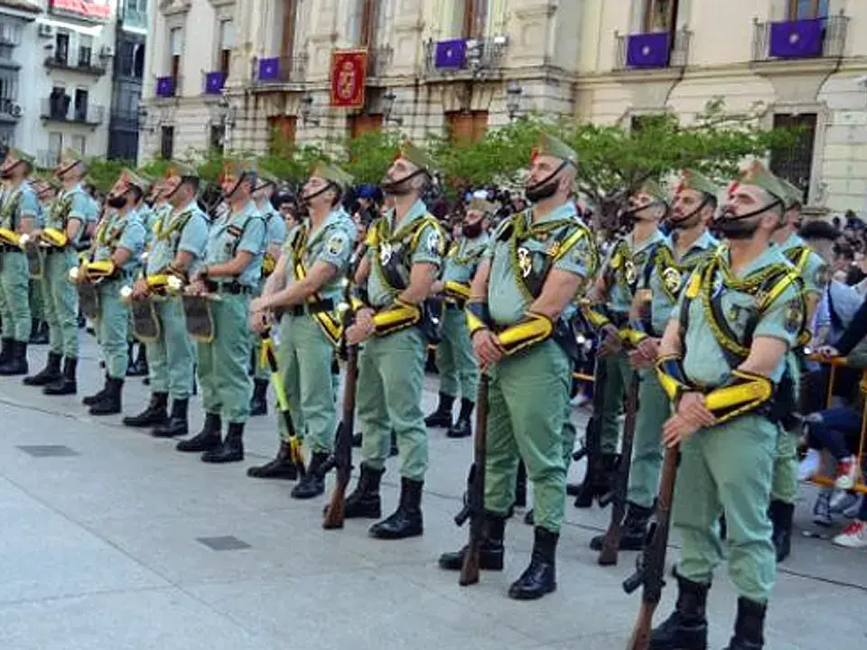 La Legi&oacute;n, en Ja&eacute;n