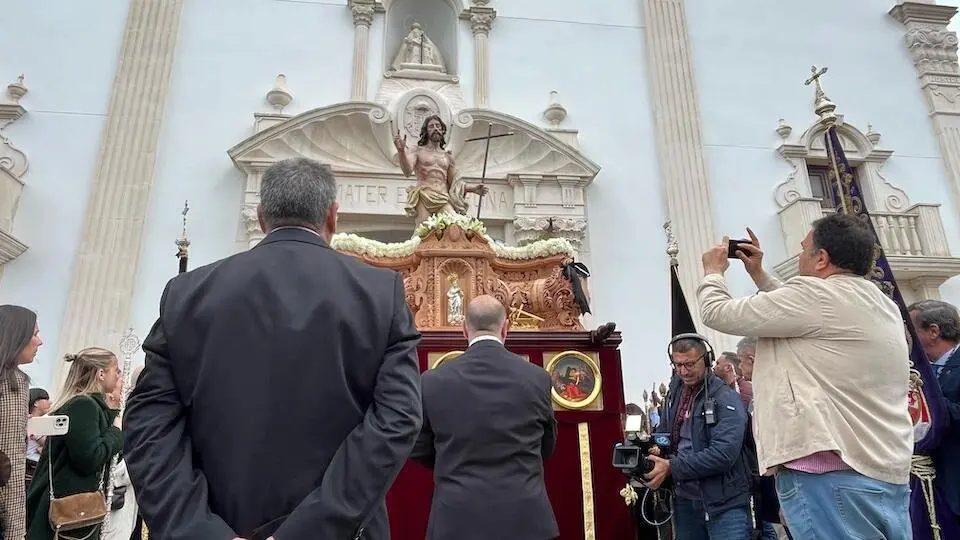  Procesión del Resucitado en la Semana Santa 2025. 