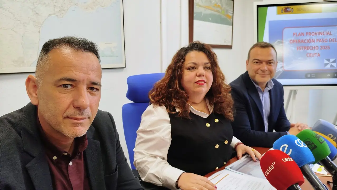 Abselam Abdel Lah, Cristina P&eacute;rez y Gonzalo Sanz