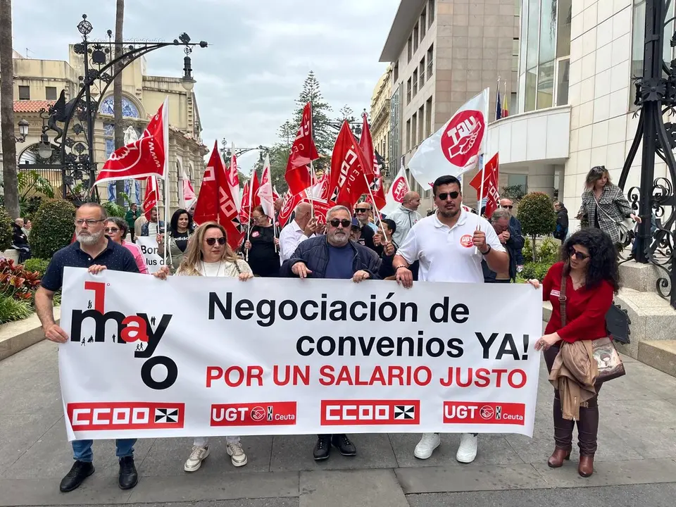 Manifestaci&oacute;n 1 de mayo./ J.A. Gonz&aacute;lez
