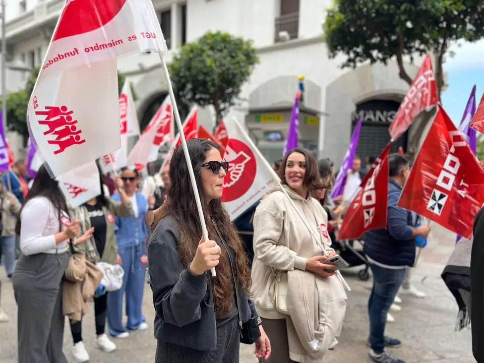 Manifestaci&oacute;n 1 de mayo./ J.A. Gonz&aacute;lez