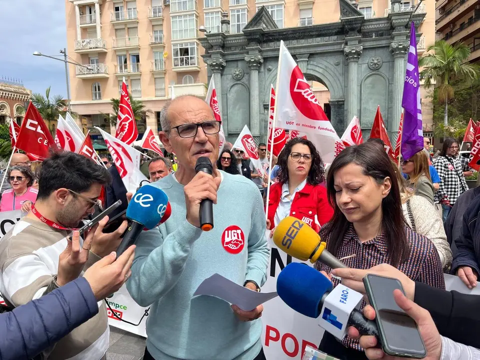 Manifestaci&oacute;n 1 de mayo./ J.A. Gonz&aacute;lez