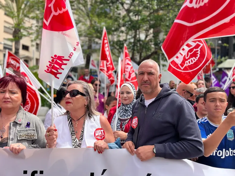 Manifestaci&oacute;n 1 de mayo./ J.A. Gonz&aacute;lez