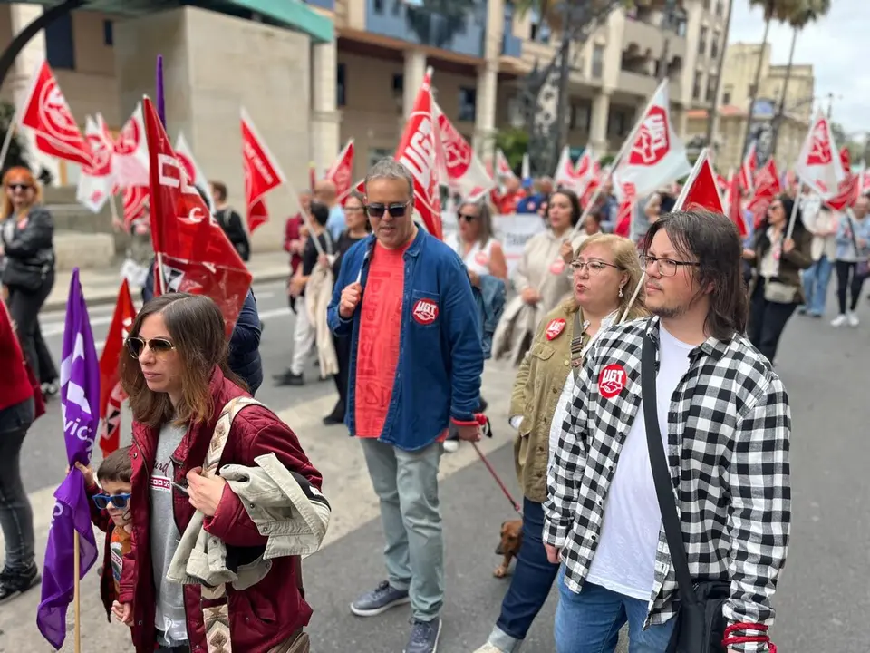 Manifestaci&oacute;n 1 de mayo./ J.A. Gonz&aacute;lez
