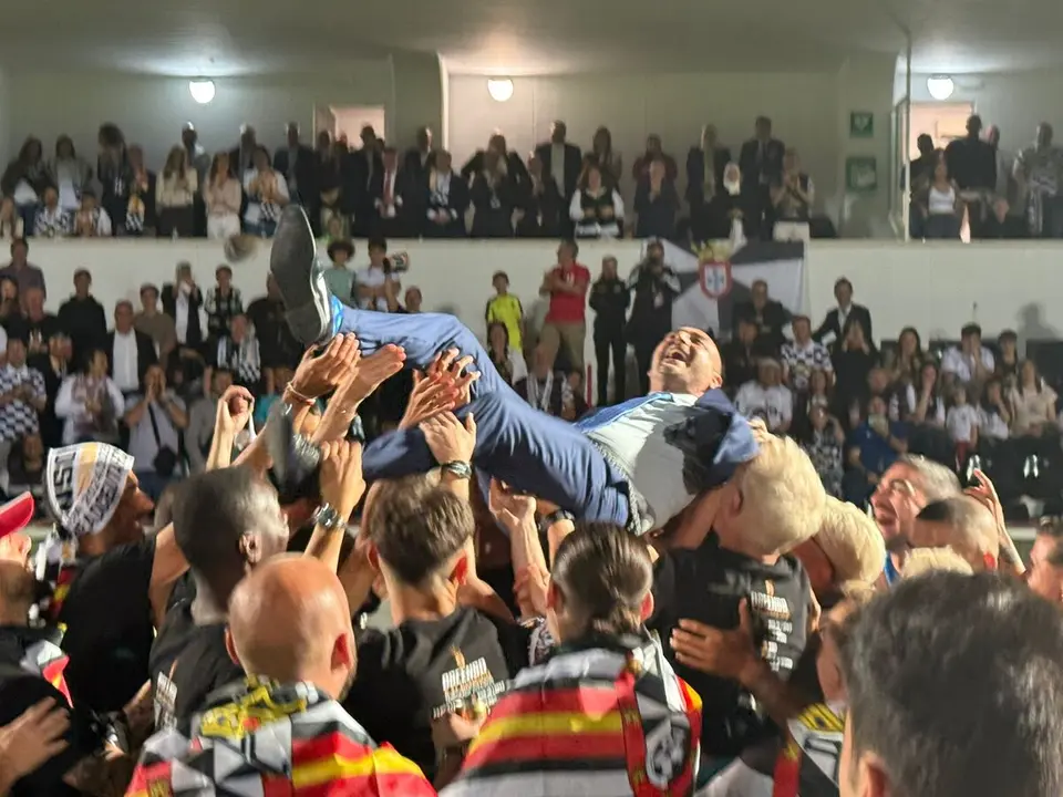 Celebraci&oacute;n ascenso Murube