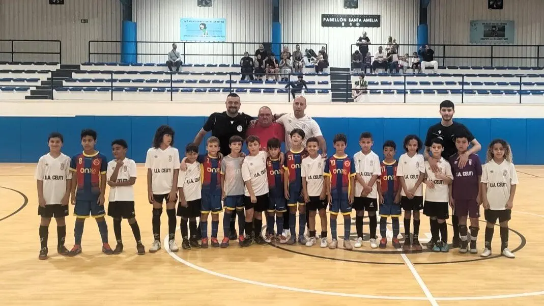 &Aacute;rbitros, familias y equipos se unen en Ceuta para decir &ldquo;basta&rdquo; a la violencia en el f&uacute;tbol base