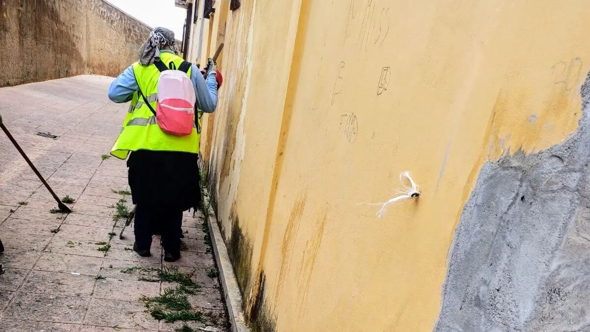 plan de choque de limpieza viaria en Ceuta