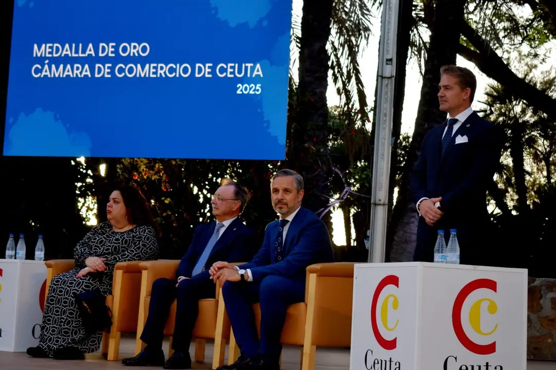 Medalla de Oro de la C&aacute;mara de Comercio de Ceuta