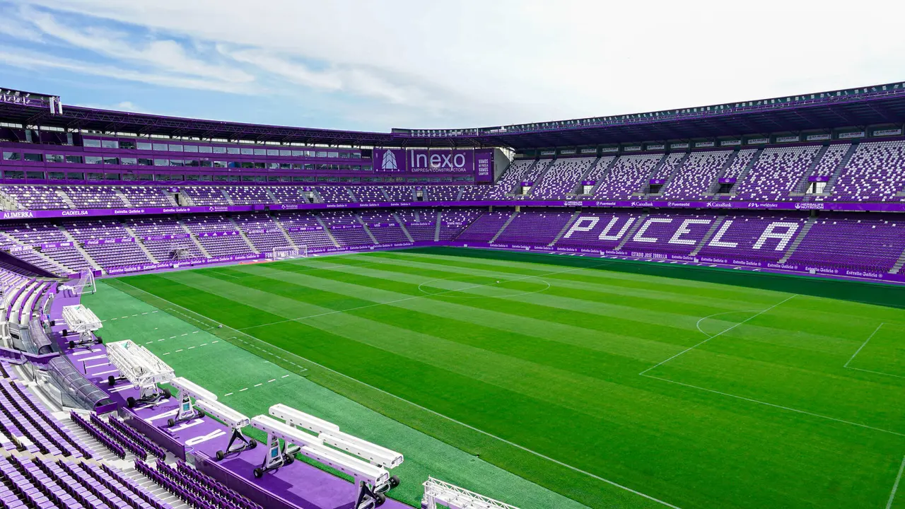 El estadio Jos&eacute; Zorrilla, donde la AD Ceuta FC har&aacute; su hist&oacute;rico debut en Segunda Divisi&oacute;n el pr&oacute;ximo 17 de agosto frente al Real Valladolid