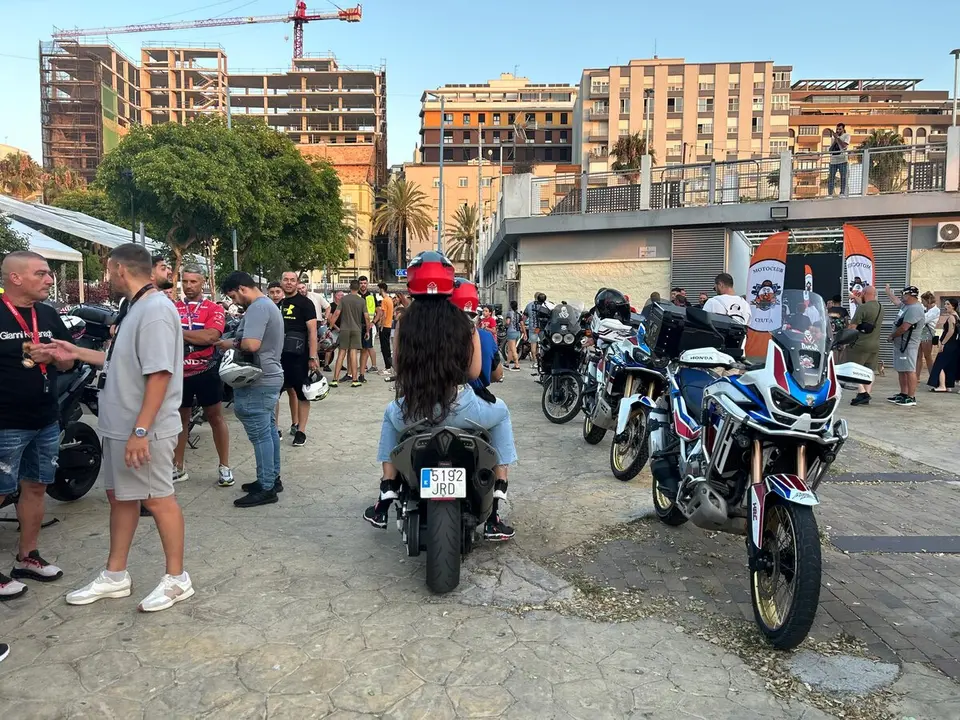 V ruta motera nocturna Motoclub Ceuta Adventure Trail / E. Arteaga