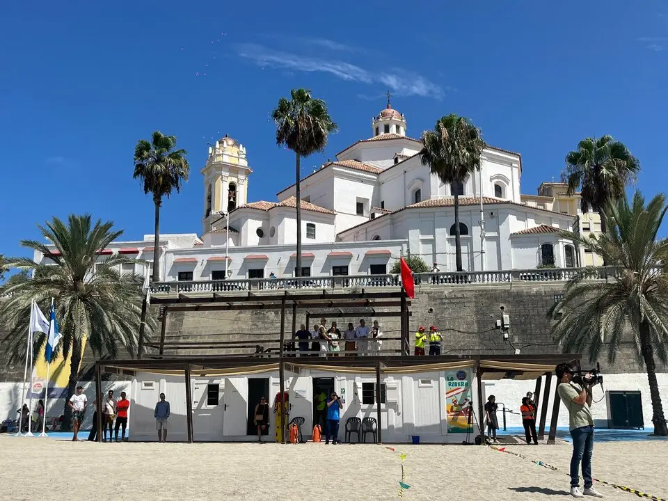 Catedral desde la playa