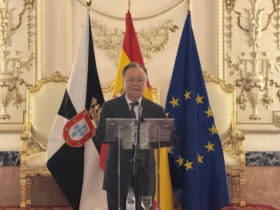Juan Vivas durante su comparecencia  / M.Zapico