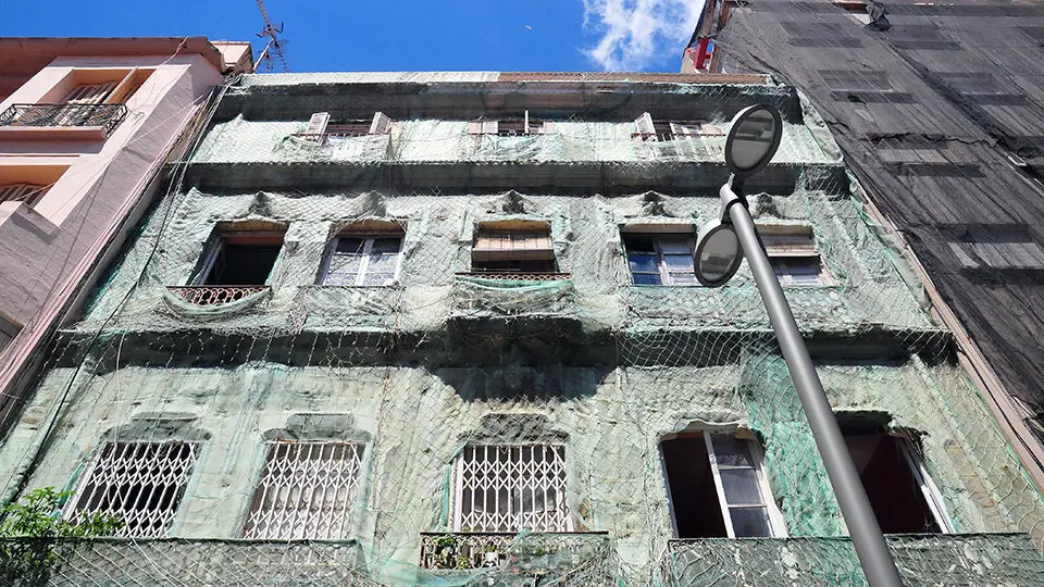  Edificio en cuesti&oacute;n en Gonz&aacute;lez de la Vega./archivo 
