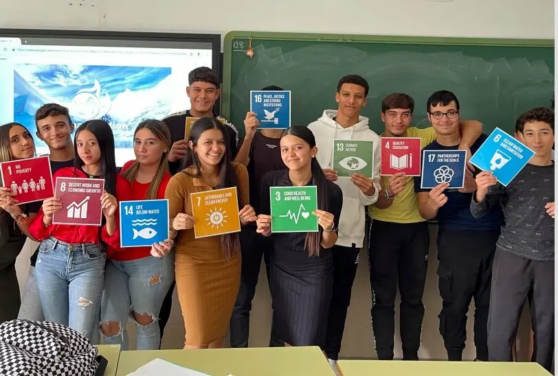 IES Clara Campoamor, participaci&oacute;n en el proyecto Global Schools (ONU, 2024)