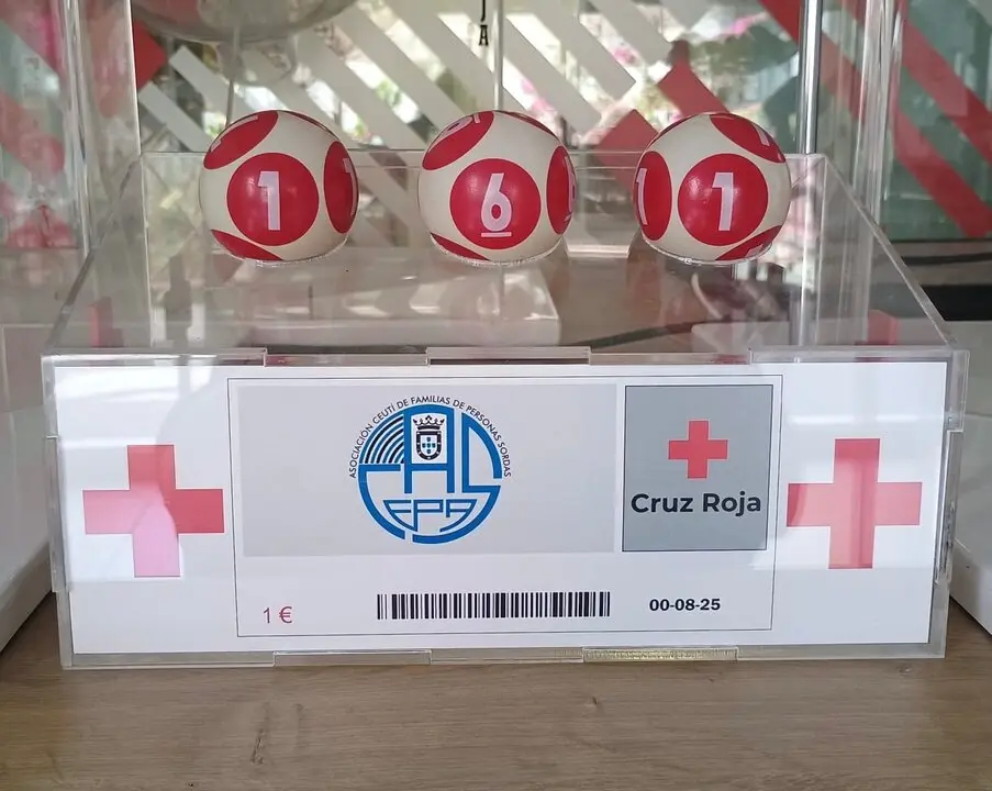 sorteo cruz roja