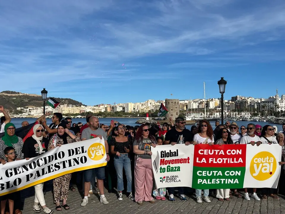 concentraci&oacute;n palestina muelle espa&ntilde;a