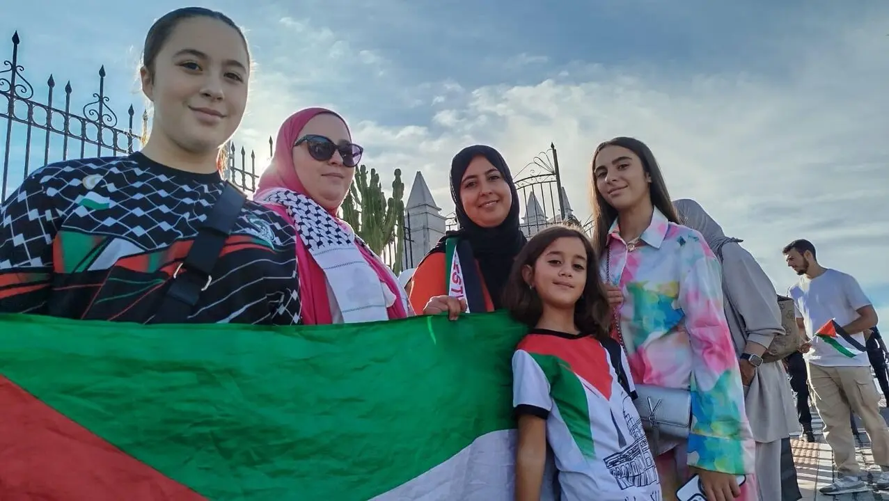 Concentraci&oacute;n por Palestina