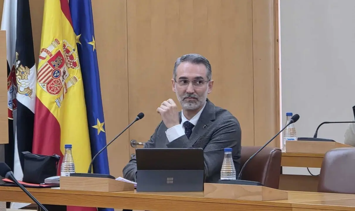  Sebasti&aacute;n Guerrero durante el Pleno. 