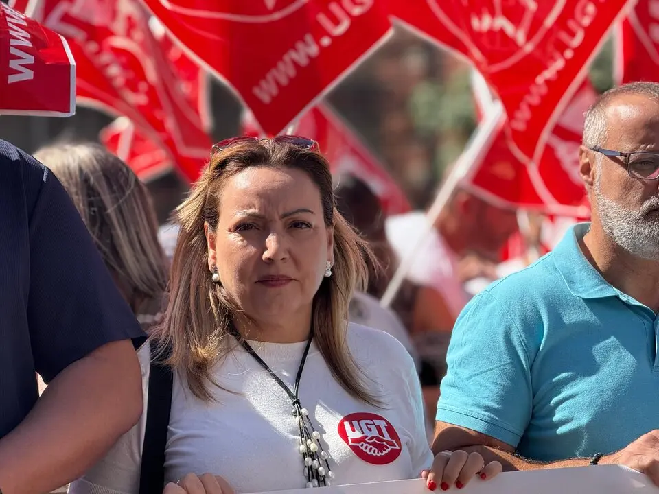 Yolanda Aparicio (UGT) / M.Zapico