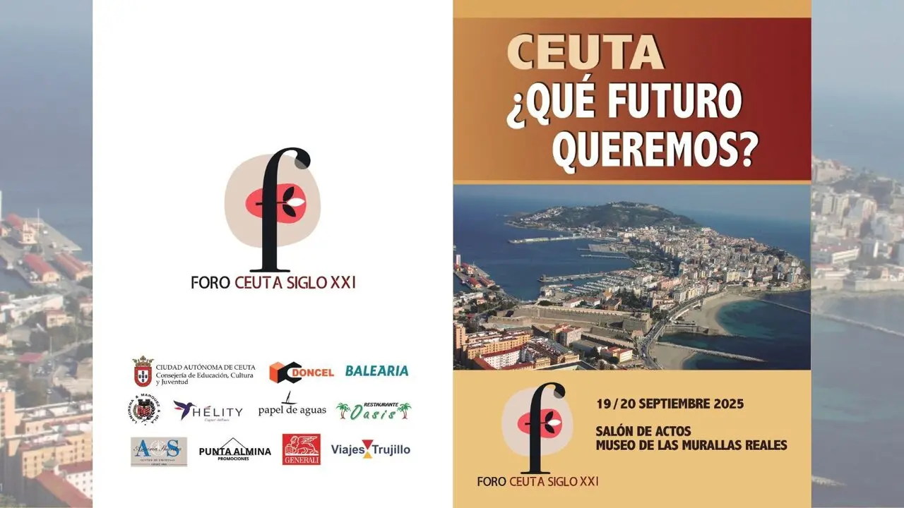 Cartel foro Ceuta &iquest;Qu&eacute; futuro queremos?