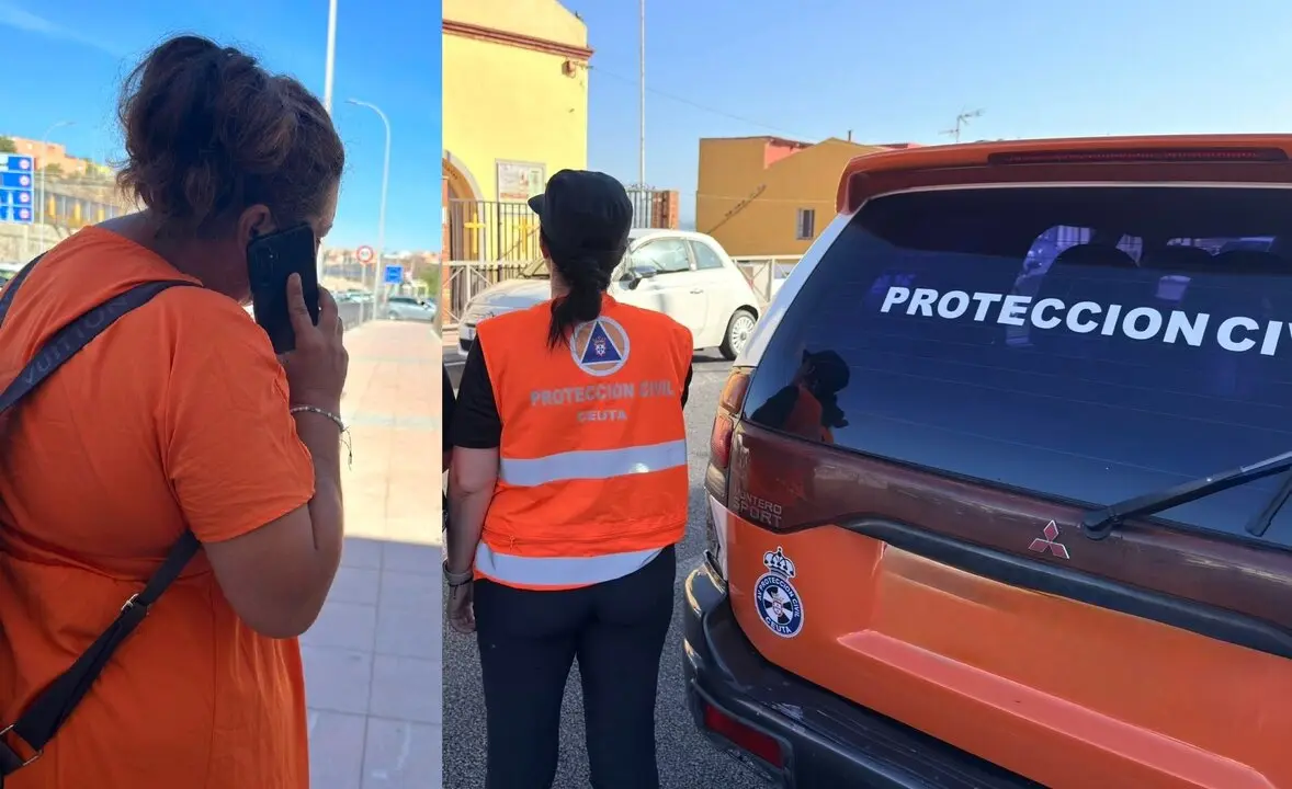 SOS Desaparecidos y los Voluntarios de Protecci&oacute;n Civil Ceuta devuelven a Espa&ntilde;a a una joven perdida en Marruecos