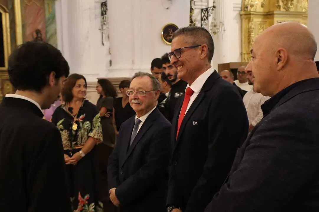 Inicio temporada RFFCE Ofrenda y rezo