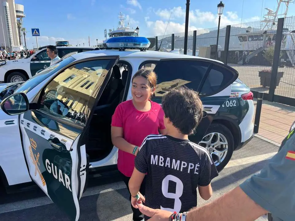 Exhibici&oacute;n de medios de la Guardia Civil en el Muelle Espa&ntilde;a./ J.A. Gonz&aacute;lez