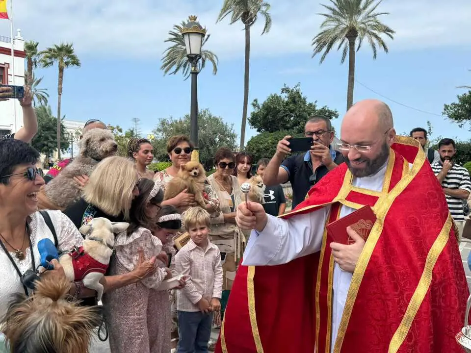Bendici&oacute;n de San Daniel a los animales / E. Arteaga