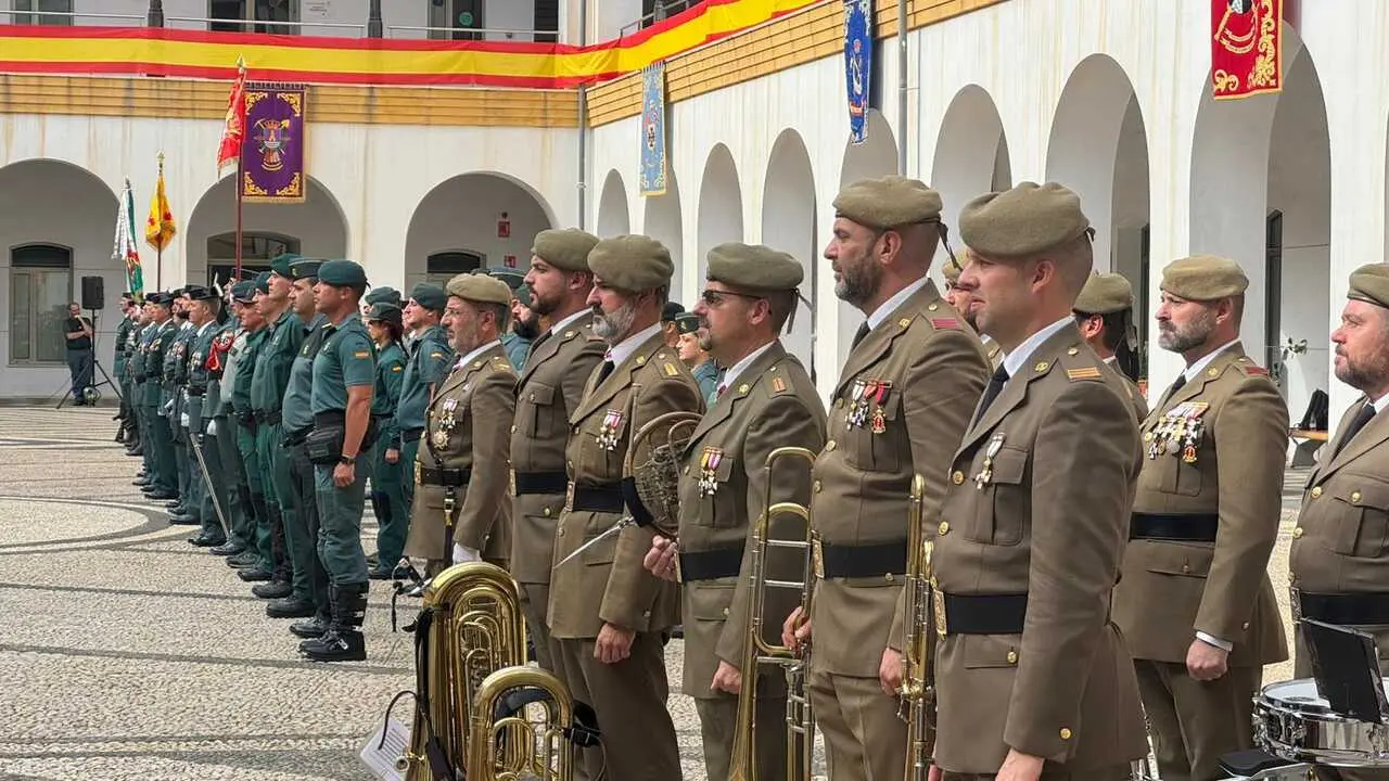 Celebraci&oacute;n del acto con ocasi&oacute;n de la festividad de la Virgen del Pilar, Patrona del Cuerpo de la Guardia Civil / E. Arteaga