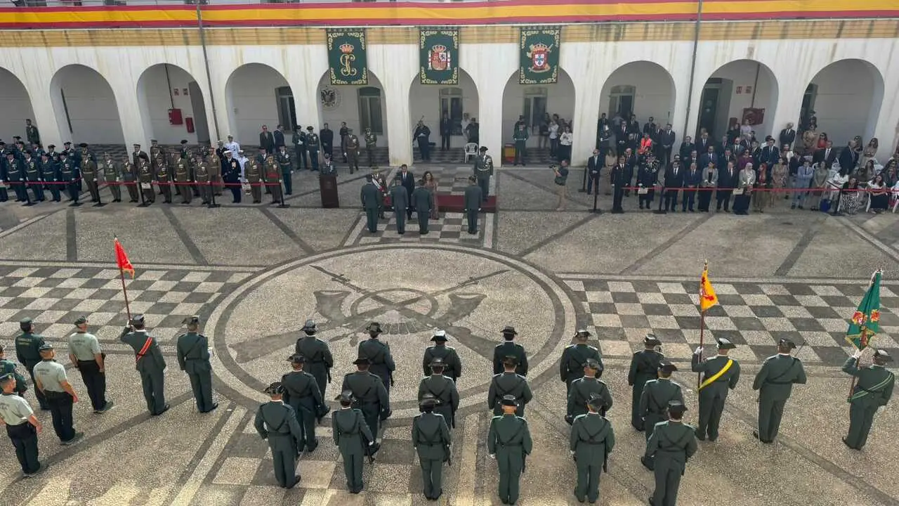 Celebraci&oacute;n del acto con ocasi&oacute;n de la festividad de la Virgen del Pilar, Patrona del Cuerpo de la Guardia Civil / E. Arteaga