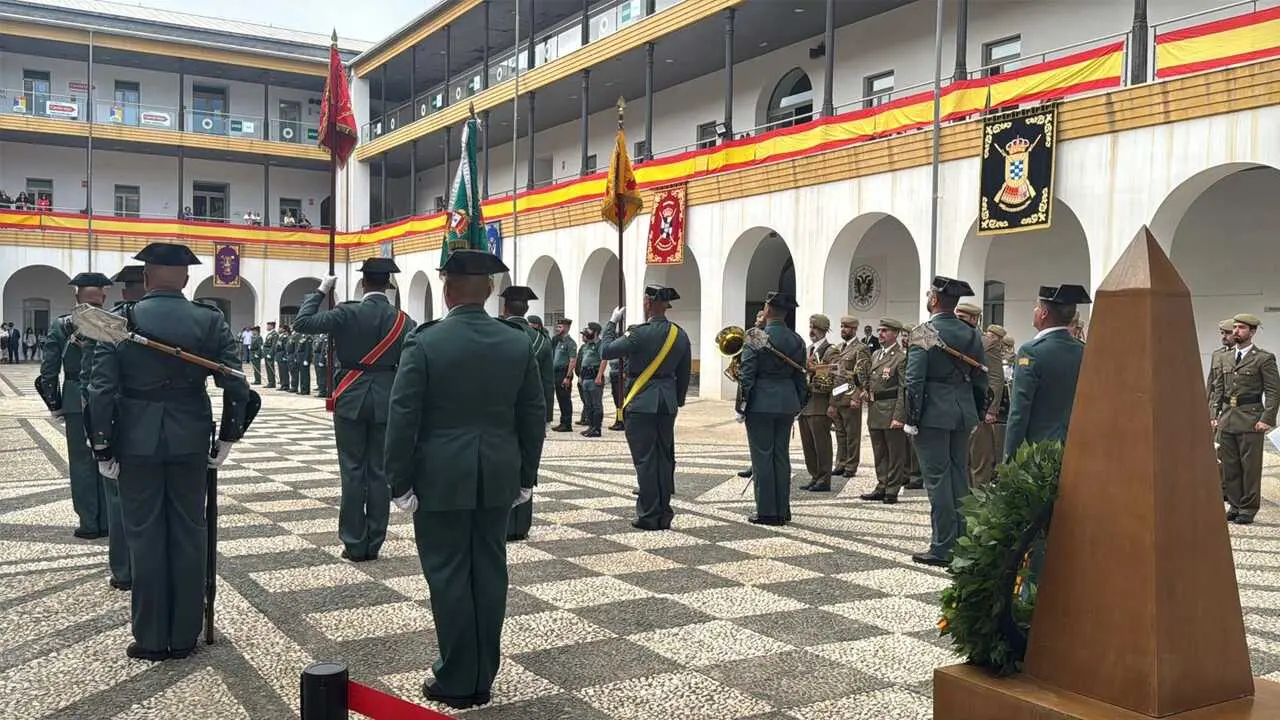 Celebraci&oacute;n del acto con ocasi&oacute;n de la festividad de la Virgen del Pilar, Patrona del Cuerpo de la Guardia Civil / E. Arteaga
