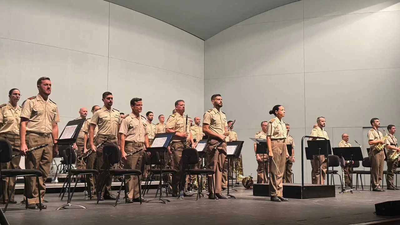 Concierto Fiesta Nacional de la Unidad de M&uacute;sica de la Comgeceu / E. Arteaga