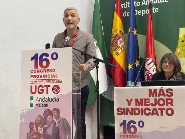 Antonio Gonz&aacute;lez, secretario general UGT M&aacute;laga