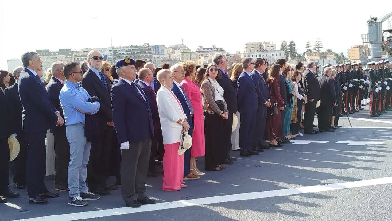 Jura de Bandera civil en el buque Castilla