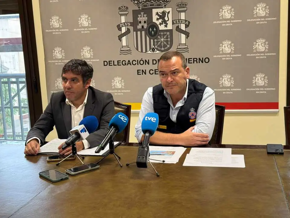 Alfonso Conejo (izda.) y Gonzalo Sanz
