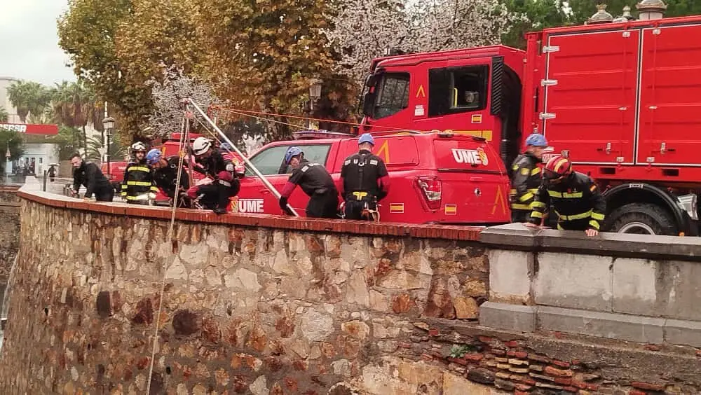 Simulacro UME, Puente Cristo / S.I&ntilde;esta