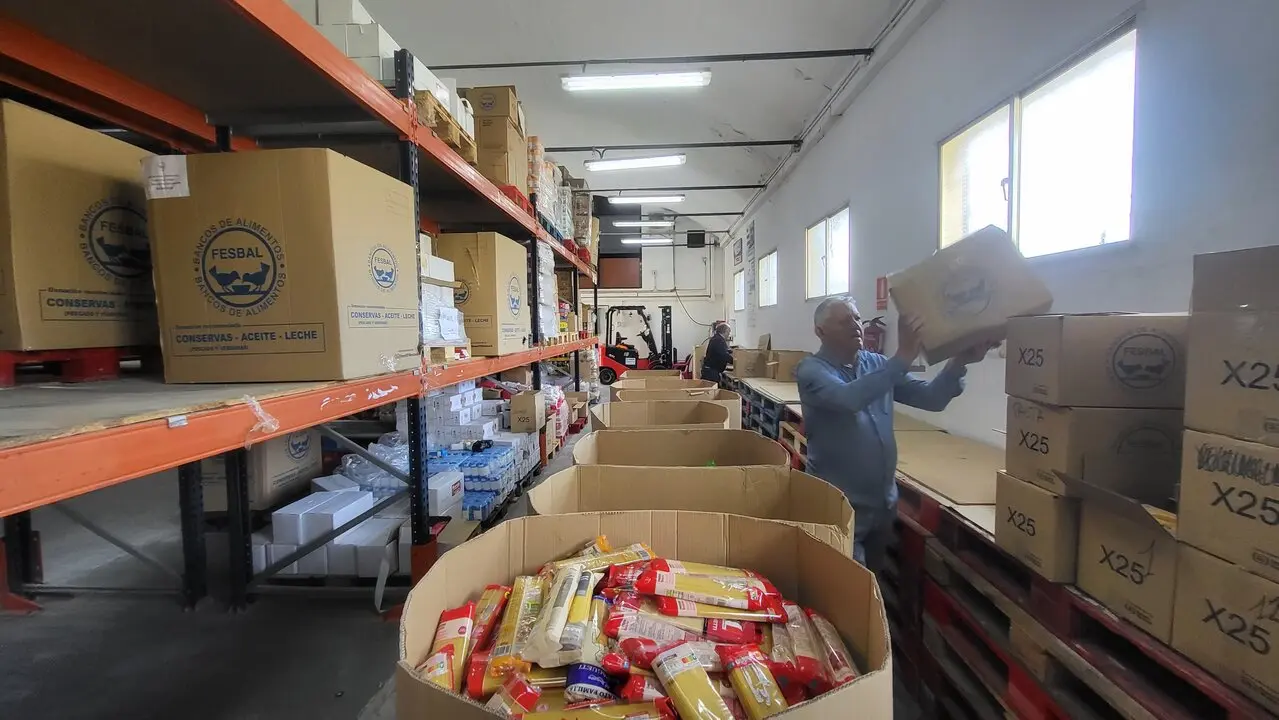 Banco de alimentos, campa&ntilde;a Gran Recogida