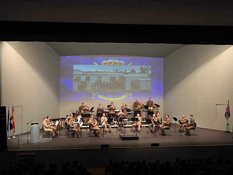 concierto por el XXVIII Aniversario del Batall&oacute;n del Cuartel General y Santa Cecilia