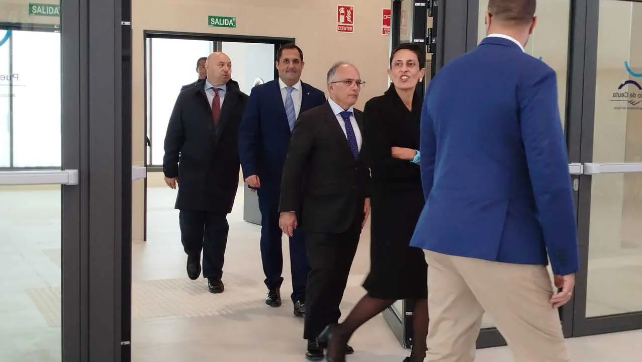 Visita de Pedro S&aacute;nchez a la nueva estaci&oacute;n mar&iacute;tima de Ceuta