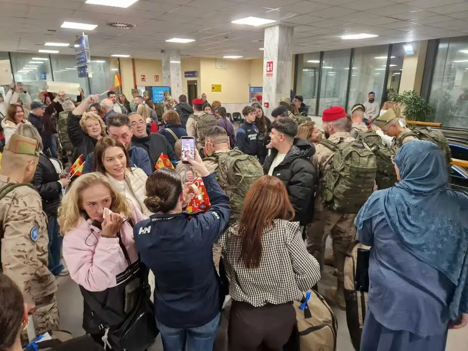 Llegada a la estaci&oacute;n mar&iacute;tima de Ceuta