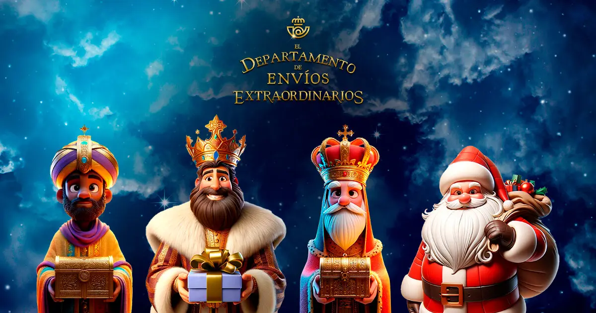 imagen logo y cuatro personajes