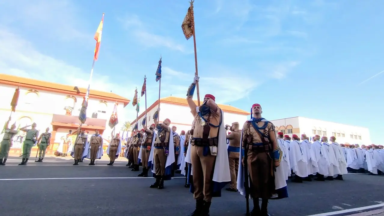 Im&aacute;genes de la parada militar en honor a La Inmaculada
