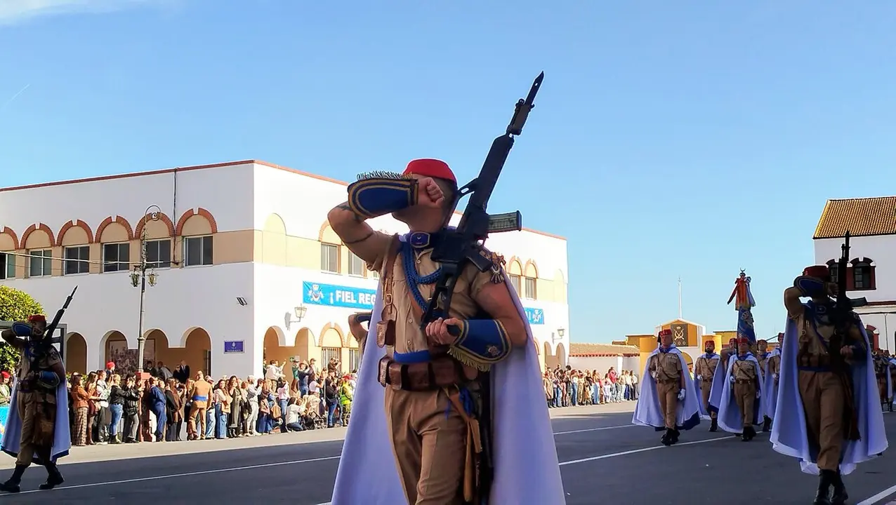 Im&aacute;genes de la parada militar en honor a La Inmaculada