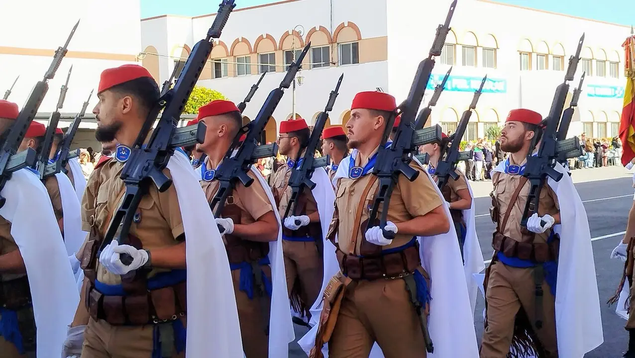 Im&aacute;genes de la parada militar en honor a La Inmaculada