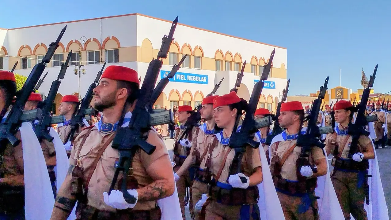Im&aacute;genes de la parada militar en honor a La Inmaculada